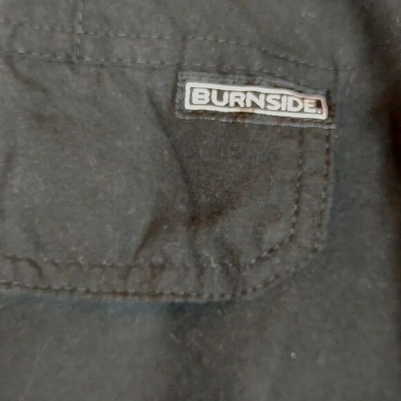 Burnside Black Cargo Shorts size Waist 34 - Picture 11 of 16